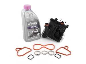 ES#3677164 - 079103542eKT - Oil Separator Service Kit  - Includes revision 'E' oil separator and necessary gaskets, clamps, and coolant for installation - Assembled By ECS - Audi