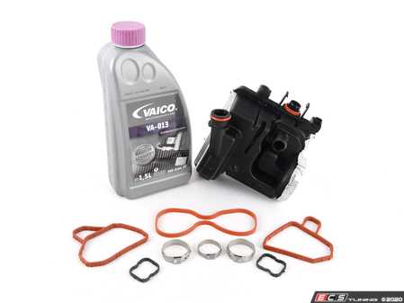 ES#3677164 - 079103542eKT - Oil Separator Service Kit  - Includes revision 'E' oil separator and necessary gaskets, clamps, and coolant for installation - Assembled By ECS - Audi