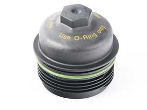 ES#277499 - 057115433A - Oil Filter Cap - Replace your cracked or broken piece - Genuine Volkswagen Audi - Audi Volkswagen