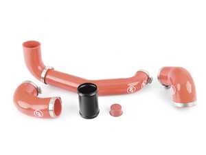 ES#3690931 - 60-330302 - High Flow Hot Side & Cold Side Pipes - Red - Upgraded Silicone hoses for the intercooler - M7 Speed - MINI