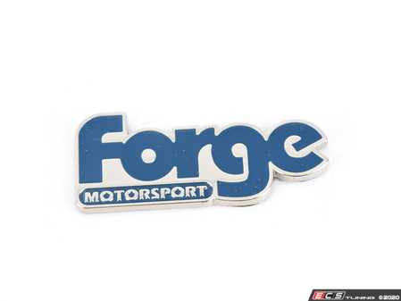 ES#3979259 - FMCBBLUE - Forge Motorsport Badge - Blue - Add the Forge Metal/chrome logo to your Car! - Forge - Audi BMW Volkswagen MINI Porsche