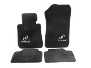 ES#4145354 - DNBW4015-4C-BLK - Dinan Signature Floor Mats - Complete Floor Mat set embroidered with the Dinan Logo - Dinan - BMW