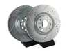 ES#3155320 - EBR832XPR - Front Cross-Drilled and Slotted Evolution Rotors - Pair (345x30) - Zinc coated performance rotors - Power Stop - Audi Volkswagen