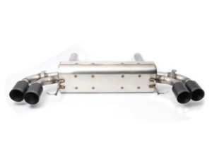 ES#4145322 - D660-0075-BLK - Dinan Free Flow Axle-Back Exhaust - Black Tips - Dinan has developed this Free Flow stainless exhaust to increasing flow by reducing backpressure - Dinan - BMW