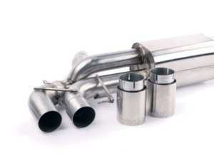 ES#4145326 - D660-0079 - Dinan Free Flow Axle-Back Exhaust - Polished Tips - Dinan has developed this Free Flow stainless exhaust to increase flow by reducing backpressure - Dinan - BMW