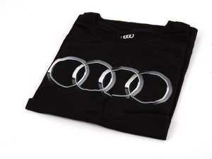 ES#2149154 - AWM640L - Short Sleeve T-Shirt - Large (NO LONGER AVAILABLE) - A casual way to show your Audi pride. - Audi Collection - 