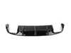 ES#4056580 - 006077LA01 - Audi B9 S4 Rear Diffuser - Gloss Black - Add some aggressive styling to your Audi! - ECS - Audi
