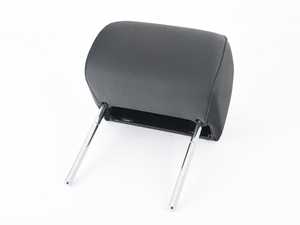 ES#154852 - 52208255037 - E46 Leather Headrest - Black - (NO LONGER AVAILABLE) - Genuine BMW - 