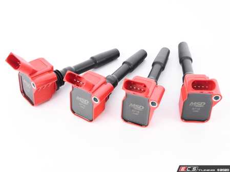 ES#4069105 - 87164 - MSD Blaster Series Red Ignition Coils - Set Of Four - Performance coil packs from the company that knows ignition systems! - MSD Performance - Audi Volkswagen