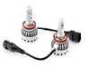 ES#4138604 - 003452LB01-04 - H8/H9/H11 Premium LED Conversion Kit - (NO LONGER AVAILABLE) - Set of 2 4500lm, 60W combined plug and play LED headlight bulbs with a compact all-in-one design - ZiZa - 