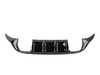 ES#4001195 - 028748ecs01KT -  MK7 Golf R Gloss Black Rear Diffuser - Add aggressive styling with our In-House Engineered Gloss Black Rear Diffuser! - ECS - Volkswagen