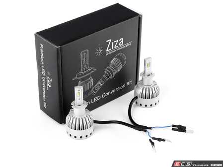 ES#4138601 - 003452LB01-01 - H3 Premium LED Conversion Kit  - (NO LONGER AVAILABLE) - Set of 2 4500lm, 60W combined plug and play LED headlight bulbs with a compact all-in-one design - ZiZa - 