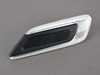 ES#3083480 - 63137358465 - Side Turn Signal & Grille - Clear - Left - Black side vent section on the quarter panel - Genuine MINI - MINI