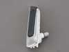 ES#3083480 - 63137358465 - Side Turn Signal & Grille - Clear - Left - Black side vent section on the quarter panel - Genuine MINI - MINI