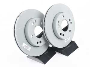 ES#2779014 - 2014211512KT1 -  Front Brake Rotors - Pair - Does not include new brake rotor securing screws - Genuine Mercedes Benz - Mercedes Benz