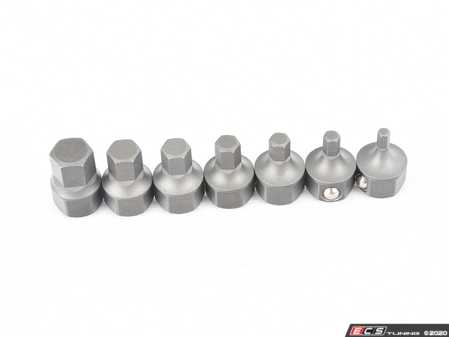 ES#4027486 - CTA5057 - 7 Pc. Stubby Metric Hex Bit Set - Ultra stubby design for limited clearance applications - CTA Tools - Audi BMW Volkswagen Mercedes Benz MINI Porsche