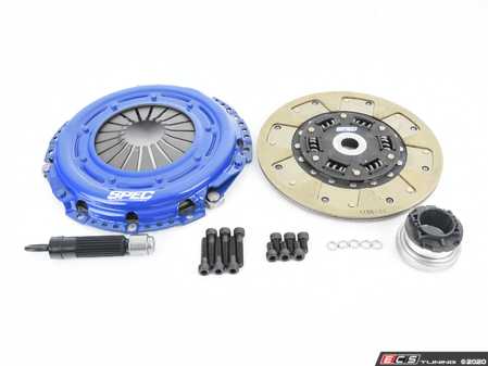 ES#4049570 - SA862S - Stage 2 Clutch Kit - Features a full faced, steel backed, pure kevlar sprung hub disc with a torque rating of 490 ft/lbs - Spec Clutches - Audi