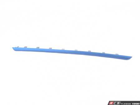 ES#2998307 - 51428066314 - Accent Modling - Rear Right - Estoril Blue - Genuine BMW - BMW