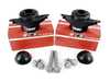 ES#4147086 - 016554ECS03-01KT - ECS Heavy Duty Rear Shock Mounts - With Install Hardware - Upgrade to a more durable rear shock mount without sacrificing comfort! Improve longevity and ride control all at once. - ECS - Audi Volkswagen