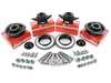 ES#4375925 - 015102ECS01-04KT - Heavy Duty Cup Kit/Coilover Installation Kit - Everything you need for a quick and easy install. Featuring ECS upgraded front strut mounts and rear shock mounts! - Assembled By ECS - Volkswagen