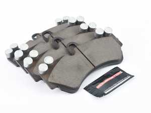 ES#3990980 - Z23-1007 - Z23 Evolution Sport Front Brake Pad Set - Carbon fiber infused low-dust ceramic brake pads with hardware - Power Stop - Volkswagen Mercedes Benz Porsche