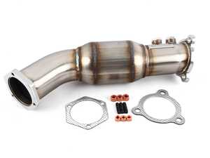 ES#4043063 - CTSEXHTP001B5CA - CTS Turbo B5 A4 High-flow Cat Pipe  - Seamlessly fits in place of your restrictive stock cat - Features 3 stainless steel piping, smooth mandrel bends, and two 02 sensor bungs - CTS - Audi