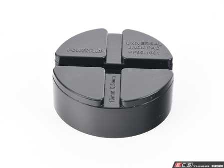 ES#4006977 - PF99-1001 - Universal Jack Pad Adapter - Features a 10mm wide x 10mm deep and a 10mm wide x 5mm deep slot - Powerflex - Audi BMW Volkswagen Mercedes Benz MINI Porsche