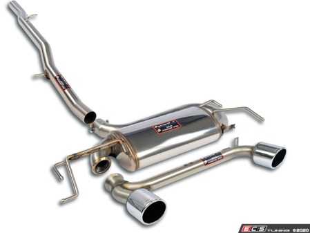 ES#4147556 - 762604KT6 - Performance Cat-Back Exhaust System - Non-Resonated - 100% handcrafted in Italy. Stainless non-resonated cat-back system with dual 100mm round tips - Supersprint - Audi