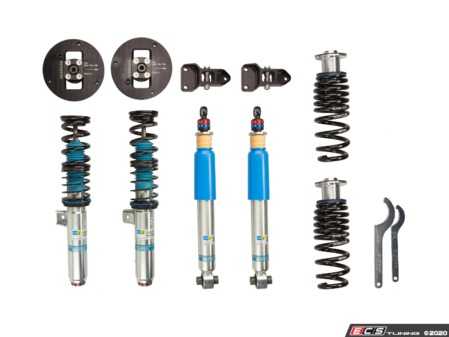 ES#3690349 - 48-256292  - Bilstein Clubsport Coilover System - Premium track and sport road coilover system featuring 10 way adjustable compression and rebound with an integrated reservoir, camber plates, and monotube design for extreme durability, custom ride control, and ease of use. - Bilstein - BMW
