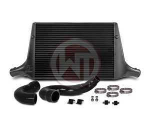 ES#4000014 - 200001137 - 17-19 Macan 2.0TFSI Performance Intercooler Kit - Providing 178% more frontal area and 158% more volume compared to the stock mounted intercooler - Wagner Tuning - Porsche