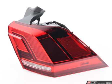 ES#3249275 - 5NN945096A - Outer Tail Light Assembly - Right - Includes bulb holder - Genuine Volkswagen Audi - Volkswagen