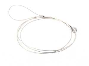ES#1487530 - 99651252100 - Emergency Release Cable - Rear Lid - Located under the rear bumper - Genuine Porsche - Porsche