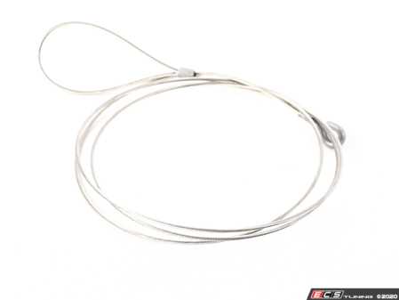 ES#1487530 - 99651252100 - Emergency Release Cable - Rear Lid - Located under the rear bumper - Genuine Porsche - Porsche
