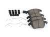 ES#3438566 - Z23-1107 - Z23 Performance Brake Pad Set - Front - Performance pads from the Z23 kit - Power Stop - Volkswagen