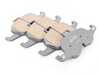 ES#3418468 - IS1500-R1478 - IS1500 Front Performance Brake Pads  - A brake pad that produces less dust compared to factory OEM. - iSWEEP - Audi