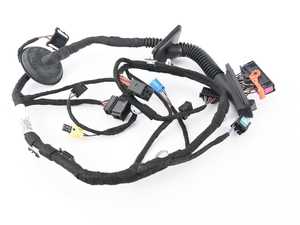 ES#2606606 - 5C0971120M - Front Door Harness - Left - Often damaged from door movement causing electric components in the door to become inoperable - Genuine Volkswagen Audi - Volkswagen