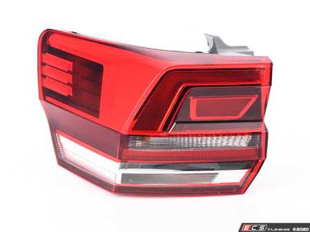 ES#3242115 - 3CN945095B - Outer Tail Light - Left - Outermost tail light assembly found on driver's side - Genuine Volkswagen Audi - Volkswagen