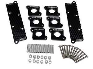 ES#4147794 - 034-107-Z032 - 034Motorsport Coil Pack Hold-Down Bracket Kit - Keep your upgraded 2.0T style coil packs cool and seated with the 034Motorsport Coil Pack Hold-Down Bracket Kit for Audi B5 S4/RS4 & C5 A6/Allroad 2.7T vehicles! - 034Motorsport - Audi