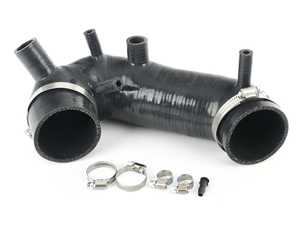 ES#2864573 - 034-145-A043 - Turbo Inlet Hose - 3" - To be used in conjunction with 2.75" ID MAF housing and stock-location big turbo upgrades - 034Motorsport - Audi Volkswagen