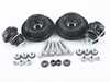 ES#3984713 - 1H0498001KT3 - ECS Cup Kit/Coilover Installation Kit  - Includes all the necessary suspension parts that should be replaced while installing new shocks/struts or coilovers. Includes Febi front strut mounts. - Assembled By ECS - Volkswagen