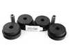 ES#3690675 - PFR3-508GBLK - Performance Polyurethane Trailing Arm Bushing Set - Helps maintain proper suspension geometry for improved handling and less rear steer - Powerflex Black Series - Audi Volkswagen