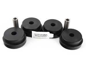 ES#3690675 - PFR3-508GBLK - Performance Polyurethane Trailing Arm Bushing Set - Helps maintain proper suspension geometry for improved handling and less rear steer - Powerflex Black Series - Audi Volkswagen