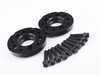 ES#3557294 - 021460tms03KT7 - Turner Motorsport Black Wheel Spacer & Bolt Kit - 20mm - Lightweight wheel spacers with a machined tab for easy removal - Turner Motorsport - BMW