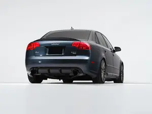 Audi B7 A4 Rear Diffuser - Gloss Black