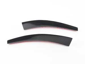 ES#3420933 - BM-0087 - Front Bumper Canards - Carbon Fiber - Add style and downforce to your front end - AUTOTECKNIC - BMW