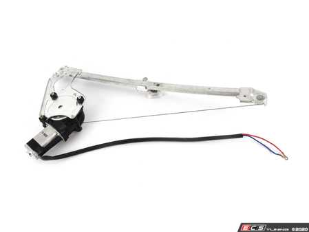 ES#2813757 - 1247300446 - Right Rear Window Regulator - Includes Motor - Hamburg Tech - Mercedes Benz