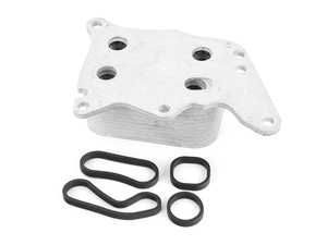 ES#4135551 - 11427552687 - Heat Exchanger 90991
 - Connects to the oil filter housing - Nissens - MINI