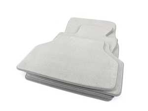 ES#2859692 - 51479117177 - E60 Floor Mat Set - Gray - Complete set of four - Genuine BMW - BMW