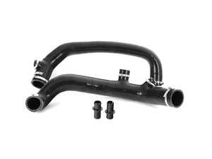 ES#4148001 - TMSN54STIH - Turner Motorsport N54 Silicone Turbo Inlet Hose Kit - Stock Location - Complete kit to eliminate your flimsy plastic inlet hoses and upgrade to new silicone hoses! - Turner Motorsport - BMW