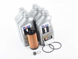 ES#3659060 - 9a210722500KT - Genuine Oil Service Kit (0w-40) - Includes Genuine filter and Genuine Mobil 1 A40 Spec Oil - Genuine Porsche - Porsche